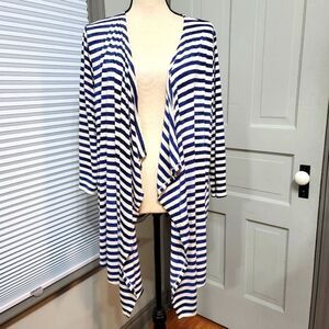 Lane Bryant Lightweight Drapes Front Jersey Knit Cardigan